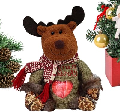 Kerstsnoepzakjes - Kleine kerstzakjes - Leuk verpakken - Duurzaam stof materiaal - 20 x 20 x 25 cm - Niet gespecificeerd
