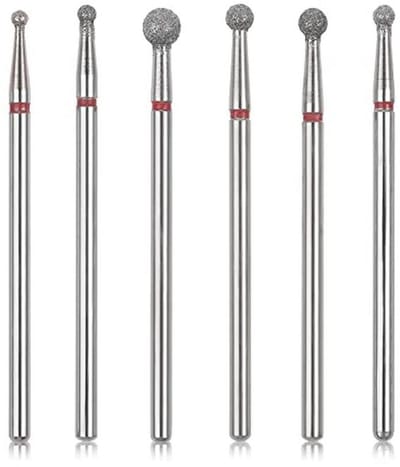 Professionele 6-delige Set Nagelvijl Bits - Voor Manicure, Pedicure en Nagelverzorging
