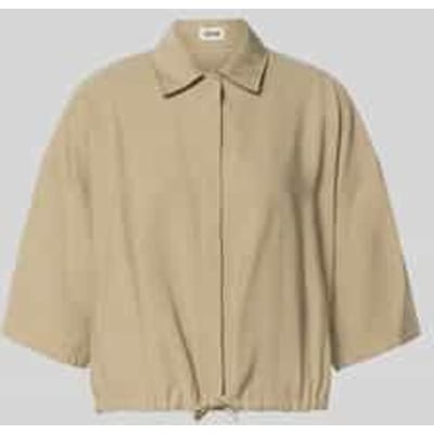 Blouse met tunnelkoord aan de zoom model 'LAINAY'