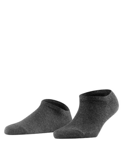 FALKE Active Breeze kort eenkleurig lyocell sneakersokken enkelsokken dames grijs - maat 35-38