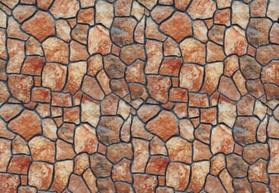 Fotobehang Stone Wall | XL - 208cm x 146cm | 130g/m2 Vlies