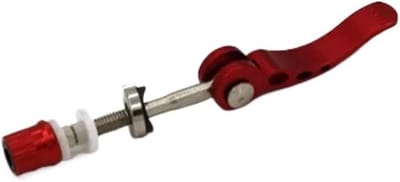 Fietszadelklem - Snelsluiting Zadelpen - Fiets Zadel Verstellen - Eén Hand Bediening - 10 cm - Veelkleurig