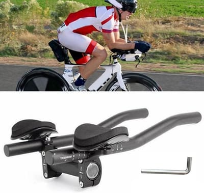 Fiets Stuur - Race Stuur - Lange Afstand Fietsen - Verstelbaar Ergonomisch - 31.8mm Caliber - Zwart