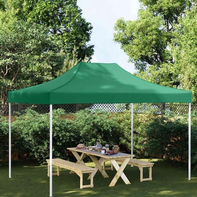 Partytentdak - Tentdak Vervanging - Bescherming Buiten - UV Weerbestendig - 4.5 x 3 m - Groen