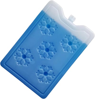 Koelelementen - Vrieselementen Gel - Voedsel Koel Houden - Herbruikbaar Voedselveilig - 220x145x28mm - Blauw