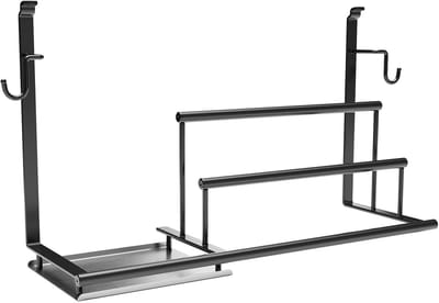 SOTECH Linero style keukenreling zwart 1200 x 22 x 29 mm aluminium railingsysteem