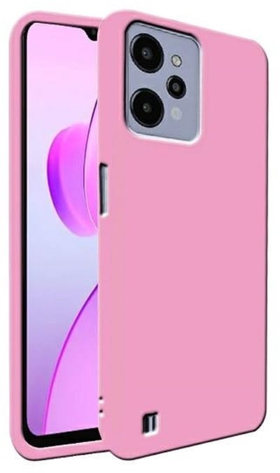 Beline Candy Serie - Telefoonhoesje - Realme C31 - Lichtroze - Elegant Uiterlijk