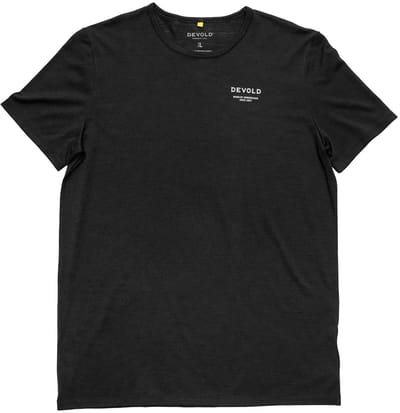 Devold Of Norway Active Worn By T-shirt Met Korte Mouwen Zwart S Man