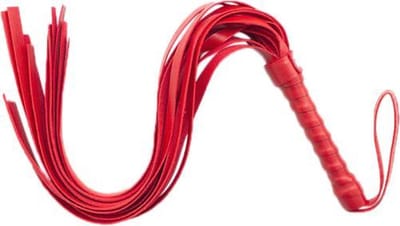 Erotische Zweep – BDSM – Seks zweep – Bondage – Sm zweepje – Polyurethaan - Rood