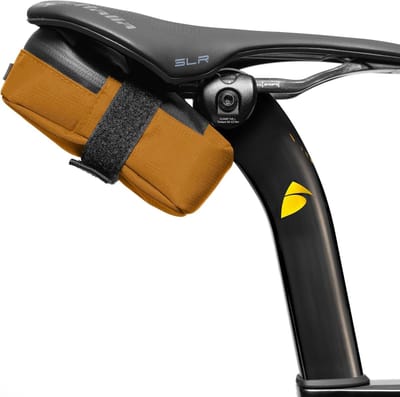 Fietszadeltas - Onder zadeltas - Veilige opslag - Waterdichte rits - 0.5 liter - Californië Goud