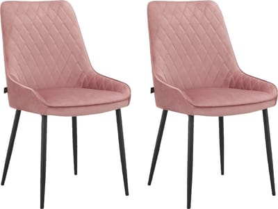 Maya-Eetkamerstoel - 2 Pack - Rose