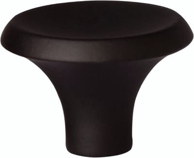 MSQDESIGN Kastknop zwart (Metaal) - Kastknoppen zwart - Deurknopjes voor kast - Deurknop zwart - Deurknopjes zwart - Meubelknop zwart - Meubelknoppen zwart - Deurknopjes zwart - Deurknoppen zwart - Ladeknoppen voor deurtjes -incl schroeven