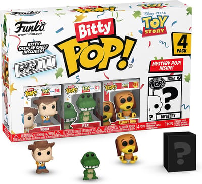 Figurine bitty pop disney toy story woody Funko Blister 4 (x4)
