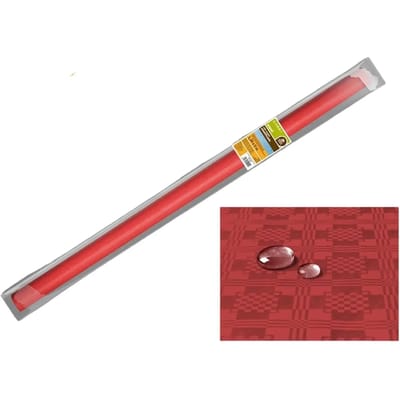 Tafelkleed Rol Gelamineerd Rood 5 x 1,2 m