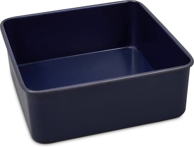 Zyliss Vierkante Cakevorm met Losse Bodem - Koolstofstaal - 20 x 20cm - H 7,7cm
