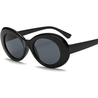 Nieuwe Vintage Koreaanse Ronde Frame Zonnebril Mode Elliptische Frame Bril Trendy Heren en Dames UVBescherming Bril As Picture