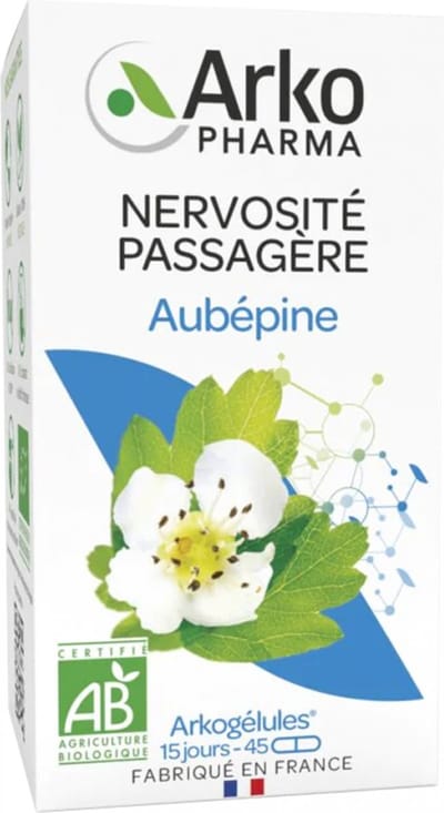 Arkopharma Arkogélules Aubépine Bio 45 Gélules