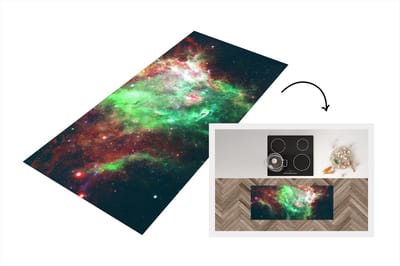 Keukenloper - Loper keuken - Ruimte - Licht - KLeuren - 120x50 cm - Keukenloper vinyl