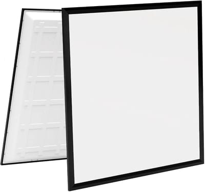 LED Paneel Zwart - 60x60 cm - 36W - CCT 3000K-6000K Instelbaar Wit Licht - 140 lm/W - 2 Stuks