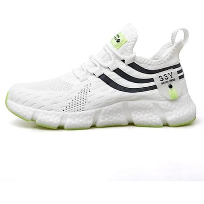 Baskets femmes respirant mode chaussures de course chaussures décontractées confortables unisexe hommes Tenis Masculino chaussures de sport légères 37 white