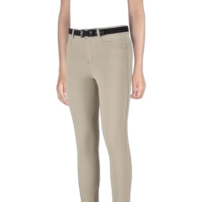 Equiline Kids Jhoank - Boy's Knee Grip Rijbroek S Beige