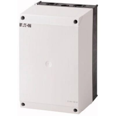 Eaton CI-K4-160-M 206898 Lege behuizing Voor montageplaat (l x b x h) 160 x 160 x 240 mm NOT-AUS Grijs-wit (RAL 7035), Zwart (RAL 9005) 1 stuk(s)