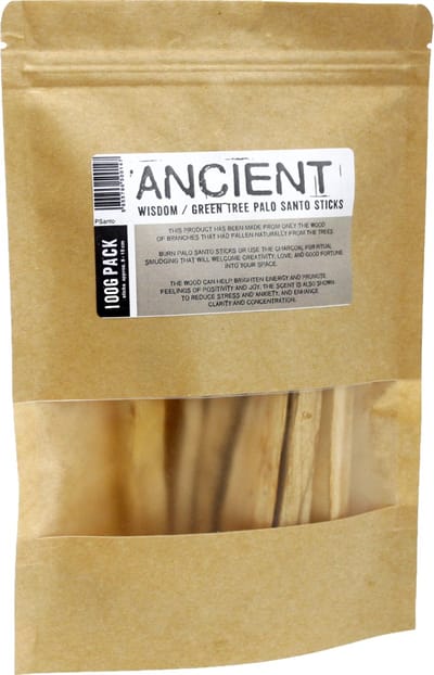 Palo Santo Stokken - Groeneboom - 100gr - 10-15 stokjes