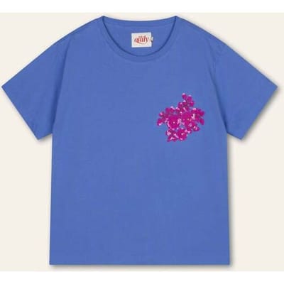 Oilily Tuxen T-Shirt- maat3XL Persian Jewel