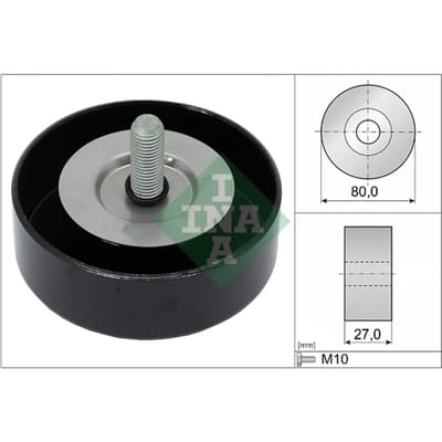 Schaeffler Ina V-snaar geleiderpoelie INA 532 0658 10
