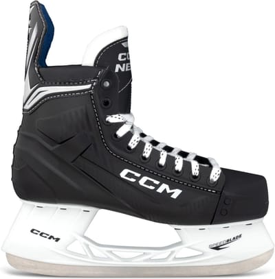 CCM - Next - IJshockeyschaatsen - Schaatsen heren - Zwart - Comfortabel & Stabiel Recreatief Gebruik - Regular Fit - Maat EU 44.5