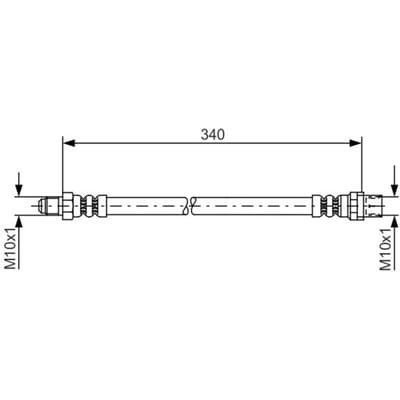 Remleiding BOSCH 1 987 481 080