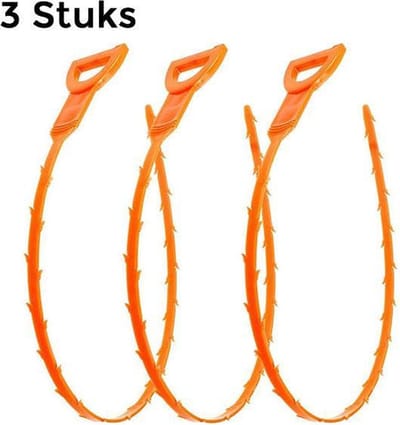 Gootsteenontstopper - Set Van 3 - Geschikt Voor Alle Gootstenen - Ontstopper - Keuken Gootsteenontstopper - Douche Ontstopper- Bad Ontstopper
