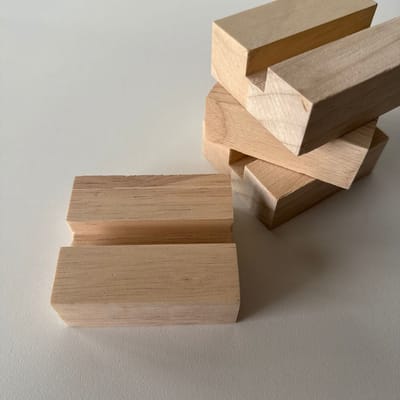 Tegelhouder 7CM - Geschikt voor 1 tegeltje - Luxe Tegelhouder - Handgemaakt - Spreuktegel - Tegeltjes met Spreuken - Tegeltjeswijsheid - Tegeltje tekst - Tegeltjes standaard - Tegelstandaard - Tegelhoudertje