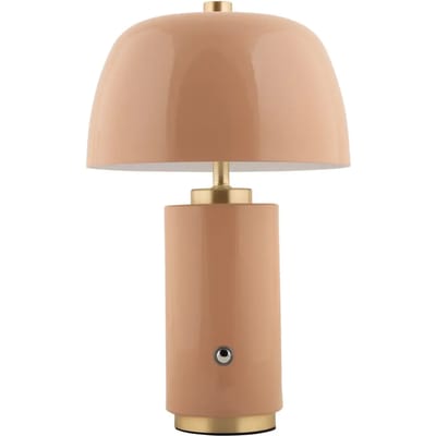 Leitmotiv Tafellamp Freya LED - Bruin - Ø18cm - Scandinavisch
