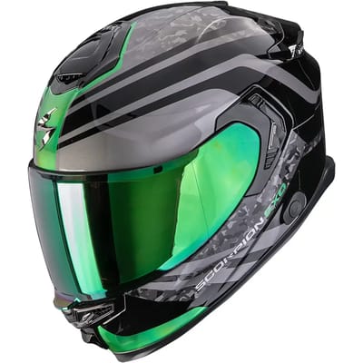 Scorpion EXO-GT SP Air Arten Black Green - Integraalhelm - Maat XXL - Motorhelm - ECE 22-06 gekeurd
