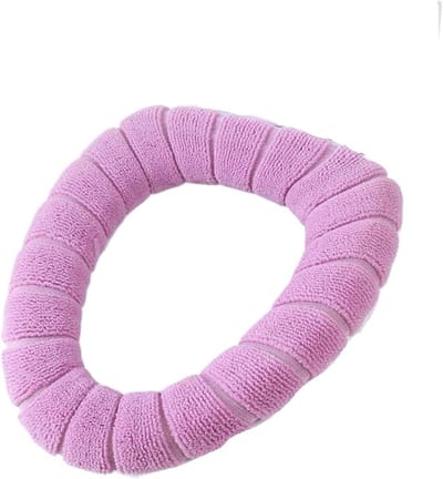 Toiletkussen - Toiletbrilhoes - Warmte en comfort - Rekbaar en wasbaar - 1 stuk - Blauw