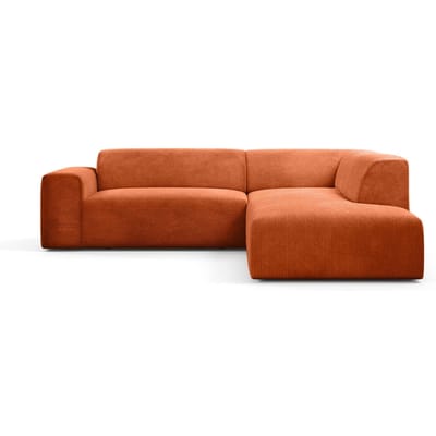 Hoekbank Nina Big rechts ribstof | NADUVI Collection