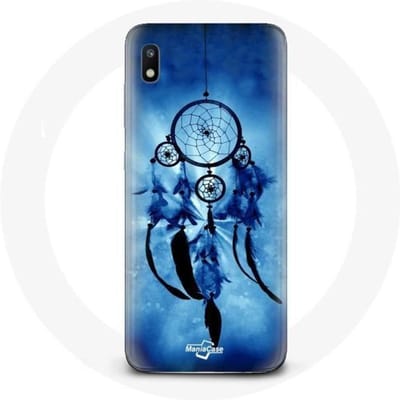 Coque pour Samsung Galaxy A10 Attrape rêve bleu