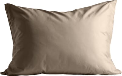 Zelesta Deluxe Uni Satijnkatoen Kussensloop Set van 2 - Walnootbruin 60x70cm