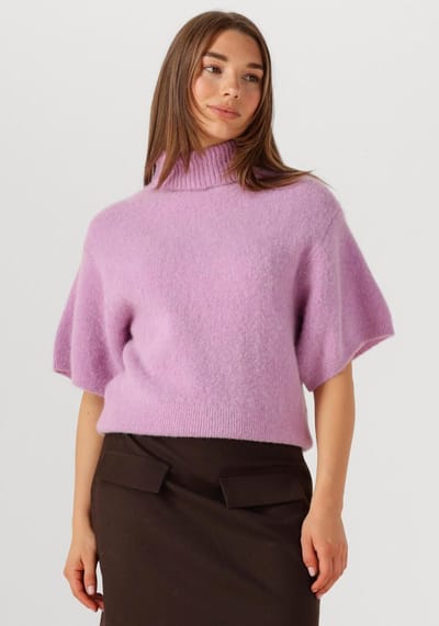 Notre-V Nv-gussie Truien & vesten Dames - Sweater - Hoodie - Vest- Lila - Maat XS