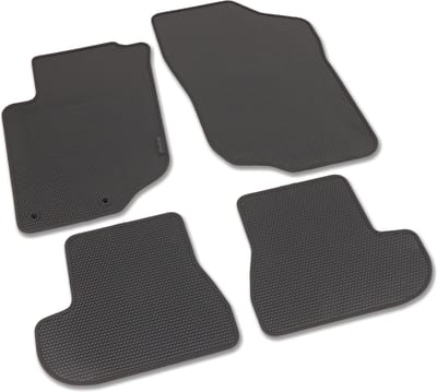 Rubber Automatten Duogrip - Geschikt voor Peugeot 207 - 2006-2015 - 4-delig - Uitvoering: CC Coupé / Cabrio
