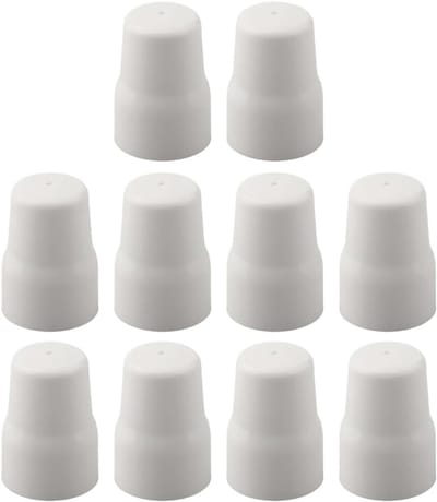 Radiatorknoppen - Ventieldoppen radiator - Radiator afdekken - Set van 4 of 10 - Wit
