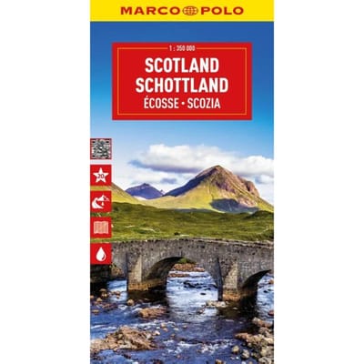 Marco Polo Wegenkaart Schotland - Marco Polo Wegenkaart