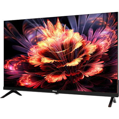 Hikers 32FZ-B televisie-32-inch scherm, Smart HD, 1366*768 resolutie, Android-compatibel, Dolby Atmos geluidskwaliteit-zwart