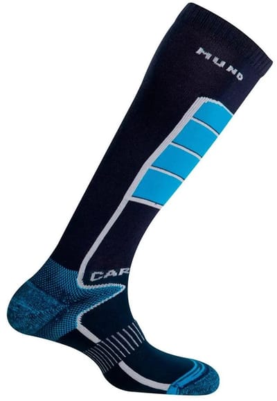 Mund Socks Carving Sokken Blauw EU 46-49 Man