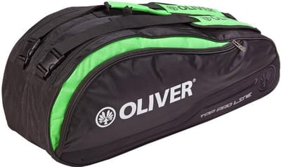 Sporttas - Sporttas - Sporten en reizen - Thermobag met vakken - 79 cm - Zwart groen