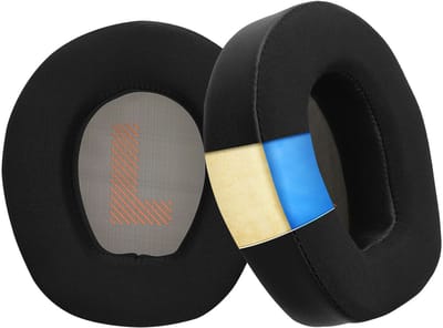 kwmobile 2x oorkussens voor koptelefoon - geschikt voor JBL Quantum 300 / Quantum 200 - Earpads voor oortelefoon - In zwart