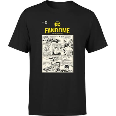 DC Fandome Men's T-Shirt - Black - S