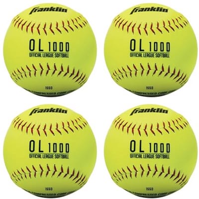 Officiële Softballs voor Fastpitch Training - 30.5 cm