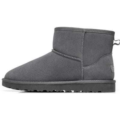 Nouvelles bottes de neige d'hiver pour femmes en cuir de vache Australie Slip-Ons Bottes Chaussures décontractées légères pour femmes Chaussures à la cheville pour hommes 39